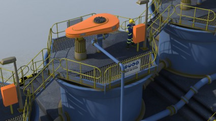Floatation cell - corporate video animation
