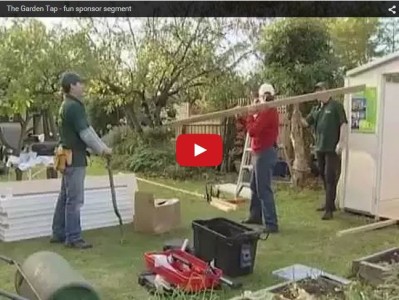 The Garden Tap TV show - video editing