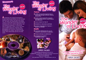DVD set distributed to schools, libraries and Government services.